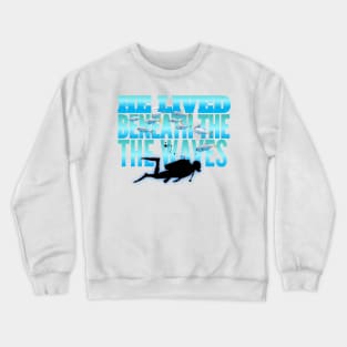 Scuba diving t-shirt designs Crewneck Sweatshirt
